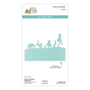 Spellbinders Die ~ POOH & FRIENDS SILHOUETTE ~ S4-1426 ~ Colección Clásica Pooh - Imagen 1 de 4