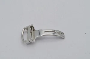 Cartier Leather Bracelet Folding Clasp 18K 750 Solid White Gold 15 Gram 18MM - Picture 1 of 3