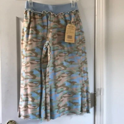 Pantalones camuflados azules para niña del ejército ropa universitaria nuevos con etiquetas L Foto 1 de 4