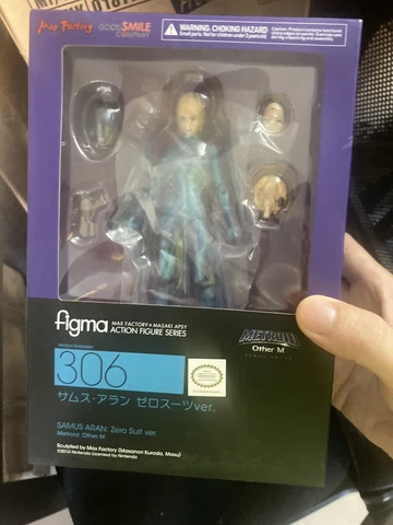 Good Smile Figma 306 Max Factory Metroid Samus Aran Zero Suit Version Cover
