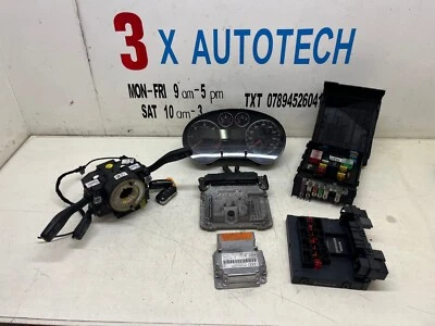 AUDI A3 2007 8P 2,0 diésel manual 6 velocidades kit ecu 03G906021LG (2 llaves) Foto 1 de 4