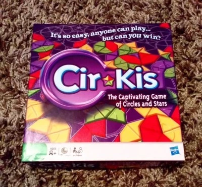 CIR-KIS CAPTIVATING GAME OF CIRCLES & STARS COMPLETE NICE CONDITION CIRKIS FUN - Image 1 of 4