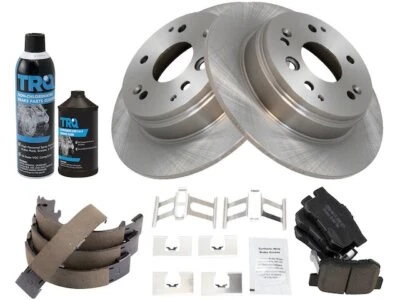 For 2003-2011 Honda Element Brake Pad Rotor Shoe Drum Kit Rear 33716XCYB 2004 - Image 1 of 2