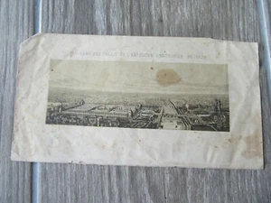 ORIGINAL GRAVUR PANORAMA WELTAUSSTELLUNG 1878 - Bild 1 von 1