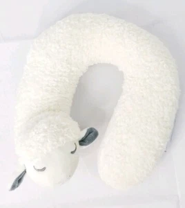 Almohada de cuello de viaje Little Friends de felpa cordero para bebés niños pequeños - Imagen 1 de 5