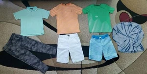 Lot of 7 Kids Boys T-shirt, Swim Trunks, Pants, Shorts, Nautica/Gap Sz 10-12 y.o - Picture 1 of 10