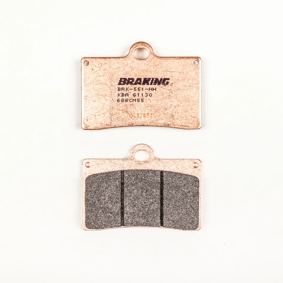 BRAKING 1999-2000 FE 600E Husaberg BRAKE PAD SET SINTERED SPORT 688CM55 - Image 1 of 1