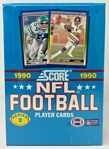 Score 1990 - NFL Football Player & Trivia Cards Series 2 New Unopened Sealed - Picture 1 of 6