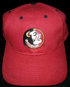 Baseball Cap Red Black Red Yellow Florida State Seminoles NWT - Picture 1 of 3