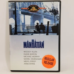 Manhattan DVD 2000 Woody Allen Diane Keaton Meryl Streep Widescreen - Picture 1 of 4