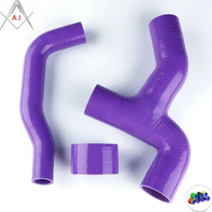 For Subaru WRX GDB VER 7-9 Y-pipe 00-06 Silicone Intercooler Turbo Hose Purple - Picture 1 of 3