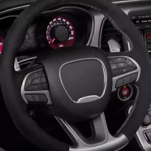 Cubierta del volante del conductor para Dodge Challenger Charger Durango SRT 2015-2024 - Imagen 1 de 7