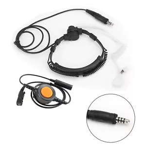 7.1mm Big Plug Tactical Throat Headset pour XPR3300/3500 XIRP6600/P6620 E8600 - Photo 1/17