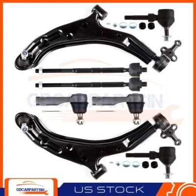 Kit de barra estabilizadora brazo de control de suspensión 8 pares para Nissan Sentra 2000-2006 Foto 1 de 4