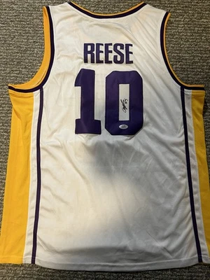 Angel Reese Signed Jersey LSU Tigers NATTY CHAMP PSA/DNA AUTOGRAPHED - Image 1 of 3