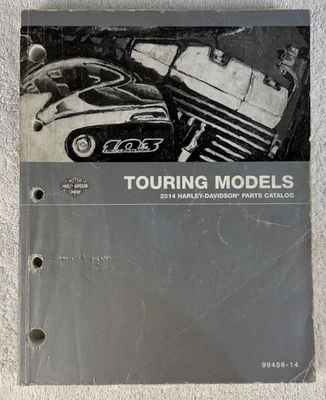 Catálogo de piezas Harley Davidson 2014 modelos Touring 99456-14 Foto 1 de 4