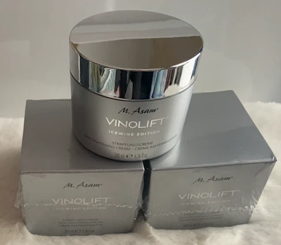 M.ASAM Vinolift Straffungscreme Gesichtscreme *** Eiswein Edition *** 200ml XXL - Bild 1 von 4