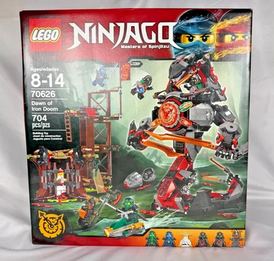 LEGO Ninjago Masters of Spinjitzu: Dawn of Iron Doom (70626) - New/Sealed - Image 1 of 4