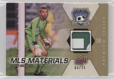 2012 Upper Deck MLS Materials Premium Series /35 Jon Busch #M-BU - Image 1 of 2