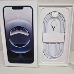 Apple A3409 iPhone 16e White 128GB - (Box & Accessories) ONLY - Zdjęcie 1 z 7