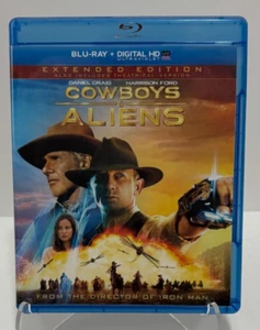 Cowboys & Aliens (Blu-ray) Extended Edition - Daniel Craig, Harrison Ford - Picture 1 of 3