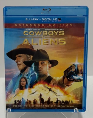 Cowboys & Aliens (Blu-ray) Extended Edition - Daniel Craig, Harrison Ford - Image 1 of 3