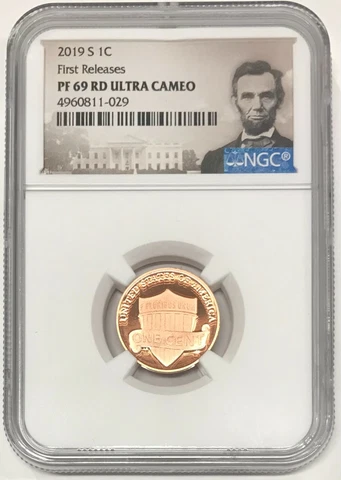 2019 S LINCOLN CENT 1C NGC PF 69 RD ULTRA CAMEO FIRST RELEASES E11 Cover
