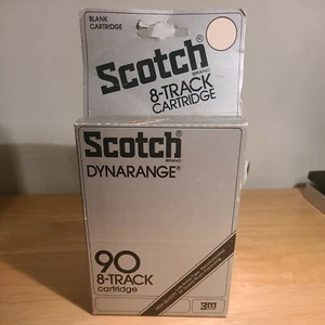 Cartucho 3M Scotch Dynarange bajo ruido en blanco 8 pistas sellado nuevo 90 minutos - Imagen 1 de 7