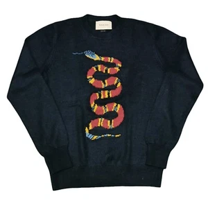 Gucci Snake Sweater Pullover Crewneck Men's Size S - Picture 1 of 8