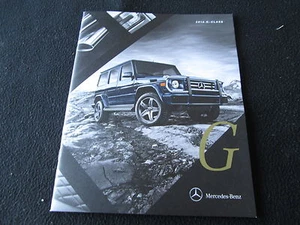 2016 Mercedes Benz G-class Brochure G550 G63 AMG Studio Performance Sale Catalog - Picture 1 of 5