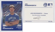 1990 Star Dunedin Blue Jays Jon Woodworth #28