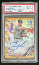 2019 Bowman Draft Chrome JOSH SMITH Gold Refractor Auto /50 PSA 10 GEM MINT