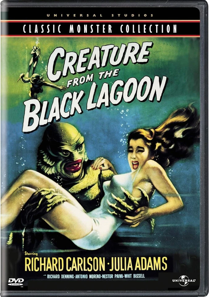 Creature From The Black Lagoon DVD New Richard Carlson Julie Adams - Image 1 of 1