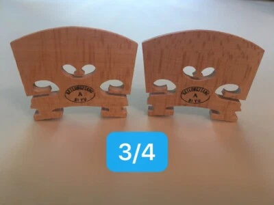Two Violin bridge, 3/4 - Image 1 of 2