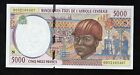 Central African States, Equatorial Guinea, 5000 Francs, 2000, P-504Nf, Banknote