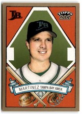 2003 Topps 205 Tino Martinez . Tampa Bay Devil Rays #257