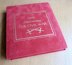 GB 350th Anniversary of Civil War Benham silk cover collection in special album