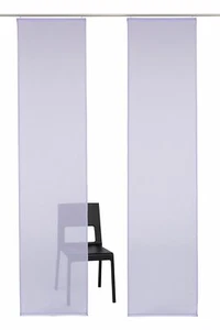 Schiebevorhang, Flächenvorhang 2 Stück, Farbe fuchsia, my home, -319793- , mit K - Bild 1 von 18
