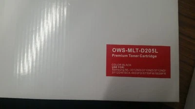 Non-OEM for Samsung MLT-D205L (OWS) Toner Cartridge Black,See description/models - Image 1 of 4