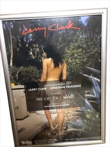 Póster de exposición personal Larry Clark Jonathan Velásquez - Imagen 1 de 5