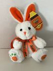 Reese's Plush Easter Bunny 8" Tall Cute Basket Stuffer White & Orange with Tag