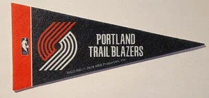Portland Trail Blazers NBA Mini Felt Wall Pennants 4 x 9" - Picture 1 of 1