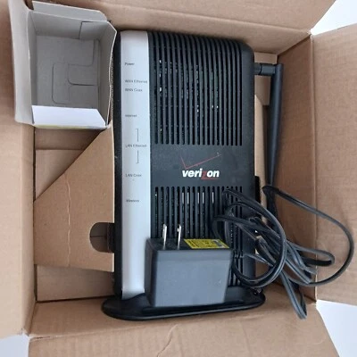 Verizon FIOS Actiontec MI424WR Rev. D Gigabit WiFi Wireless N Router - Image 1 of 4