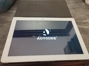 Tablet 10" 64 GB Rom - 4GB Ram -Bianco e Rosa con Cover Rosa - Foto 1 di 4