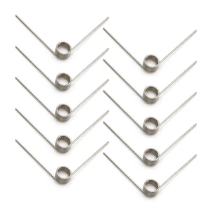 10 piezas de resorte de torsión pequeño de acero inoxidable 50 mm 90 grados pequeño sprin torsional - Imagen 1 de 12