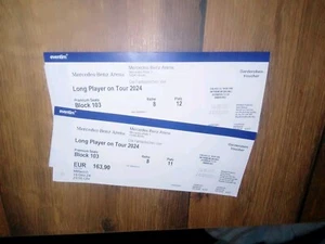 Long Player Tickets Karten - Bild 1 von 2