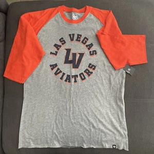 47 Minor League Baseball LAS VEGAS AVIATORS Mens Shirt M - Picture 1 of 4