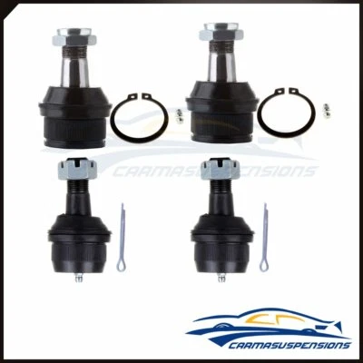 Kit de suspensión de rótula superior e inferior delantera de 4 piezas para Dodge W100 75-89 4x4 Foto 1 de 4