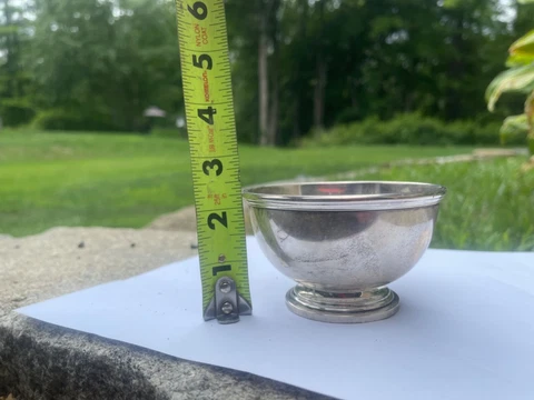 Gebelein sterling bowl Cover