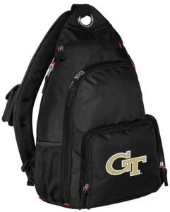 GEORGIA TECH BACKPACK Cross-Body Style Single Strap GREAT School or TRAVEL BAG - Picture 1 of 1